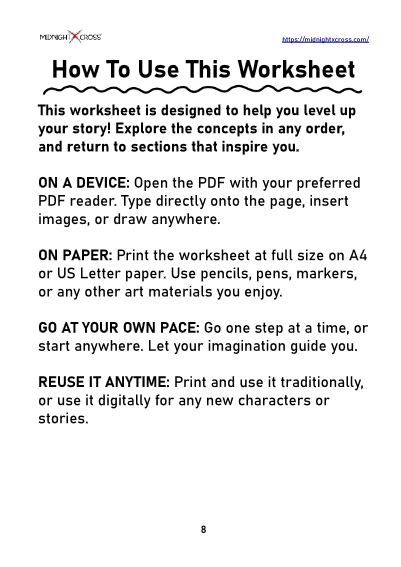 Time Travel Story Worksheet Preview 8